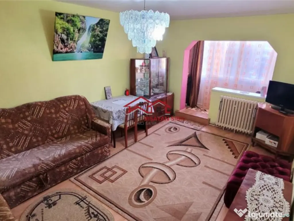 Apartament 3 camere,str.Siretului,Sibiu,comision 0