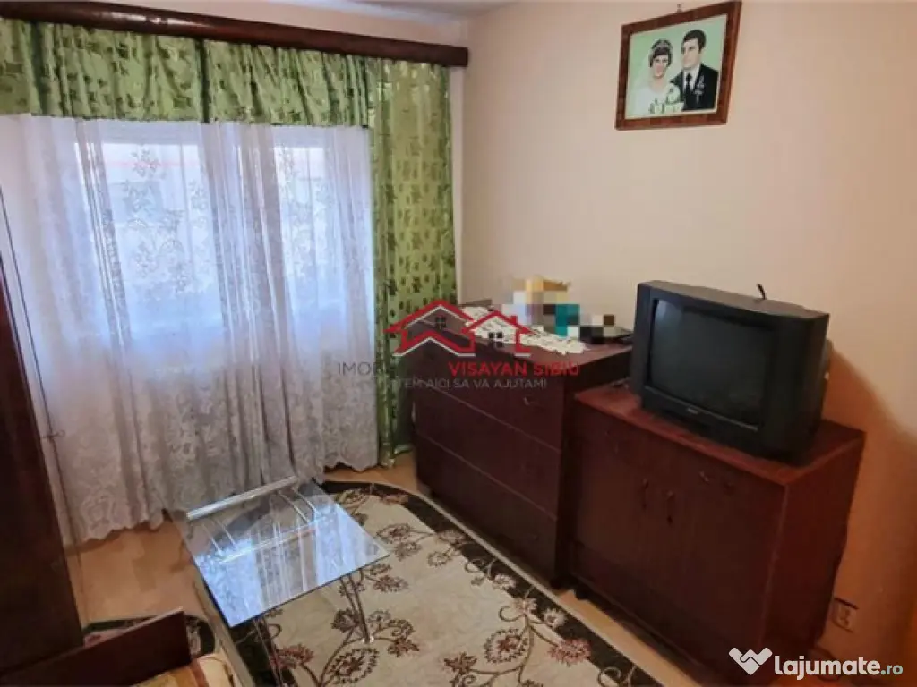 Apartament 3 camere,str.Siretului,Sibiu,comision 0