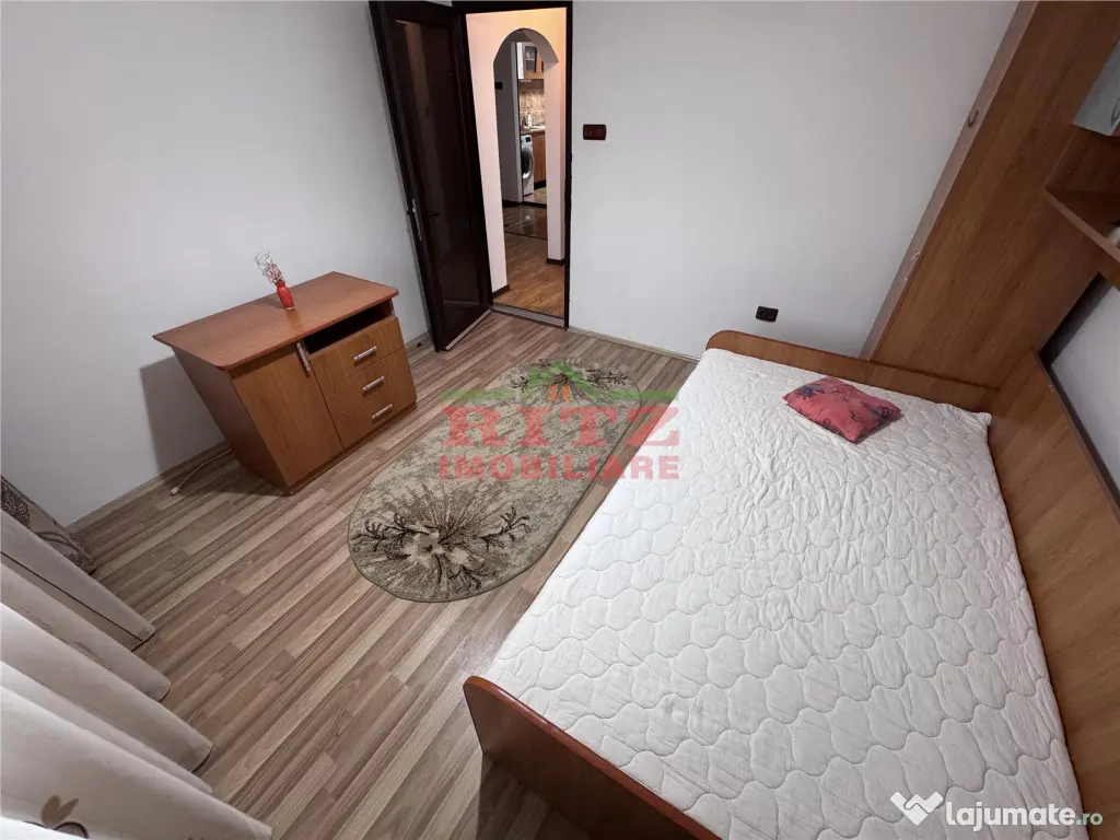 Nou! Ap. 4 cam. de inchiriat, mob. si utilat, et. 3, zona Pa 