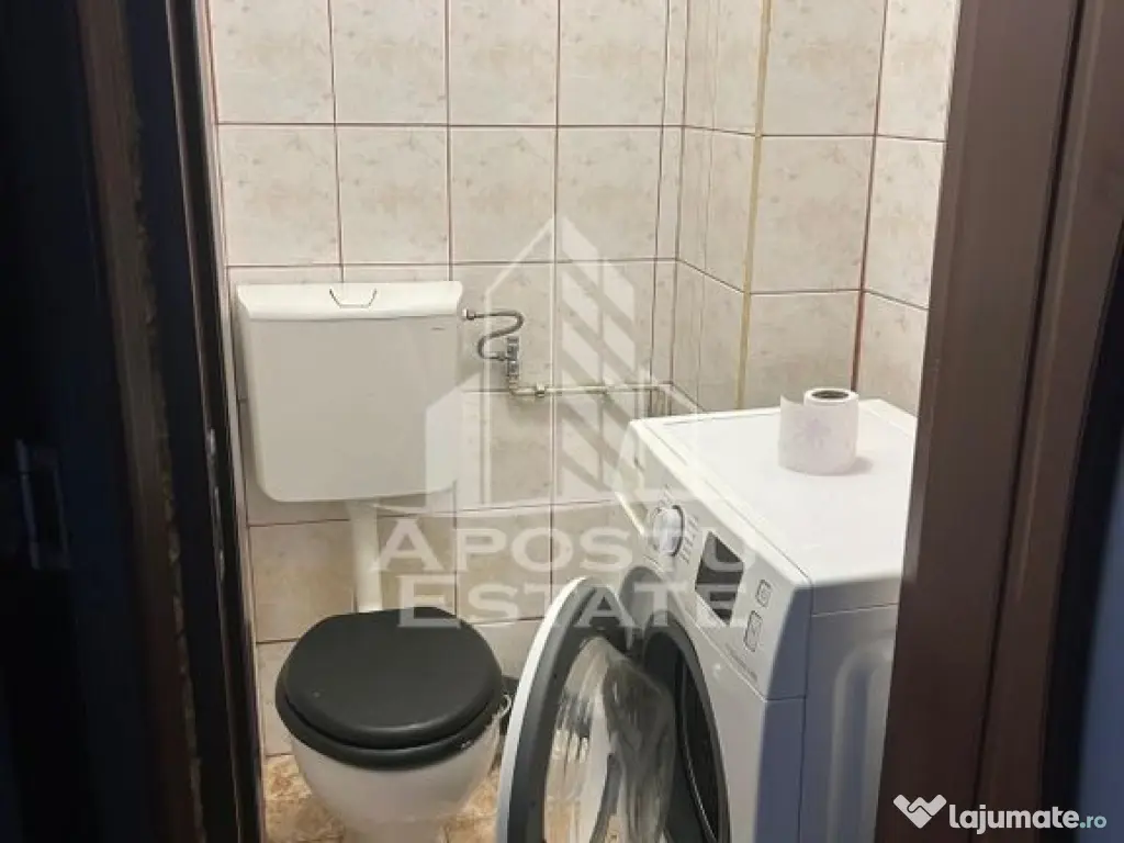 Apartament 3 camere, centrala proprie, zona Dambovita.
