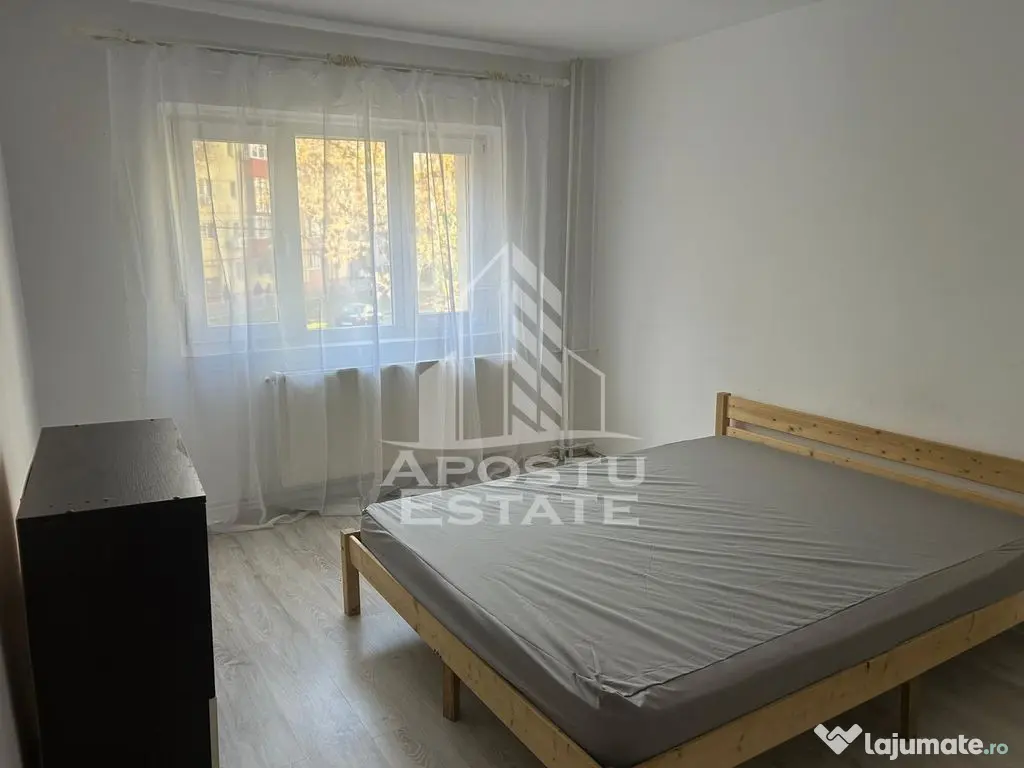 Apartament 3 camere, centrala proprie, zona Dambovita.