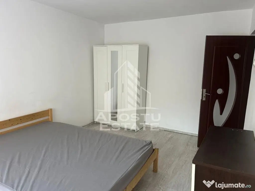 Apartament 3 camere, centrala proprie, zona Dambovita.