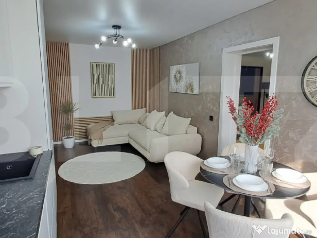 Apartament cu 3 camere, etaj 1/4, zona Sportului, cu parcare