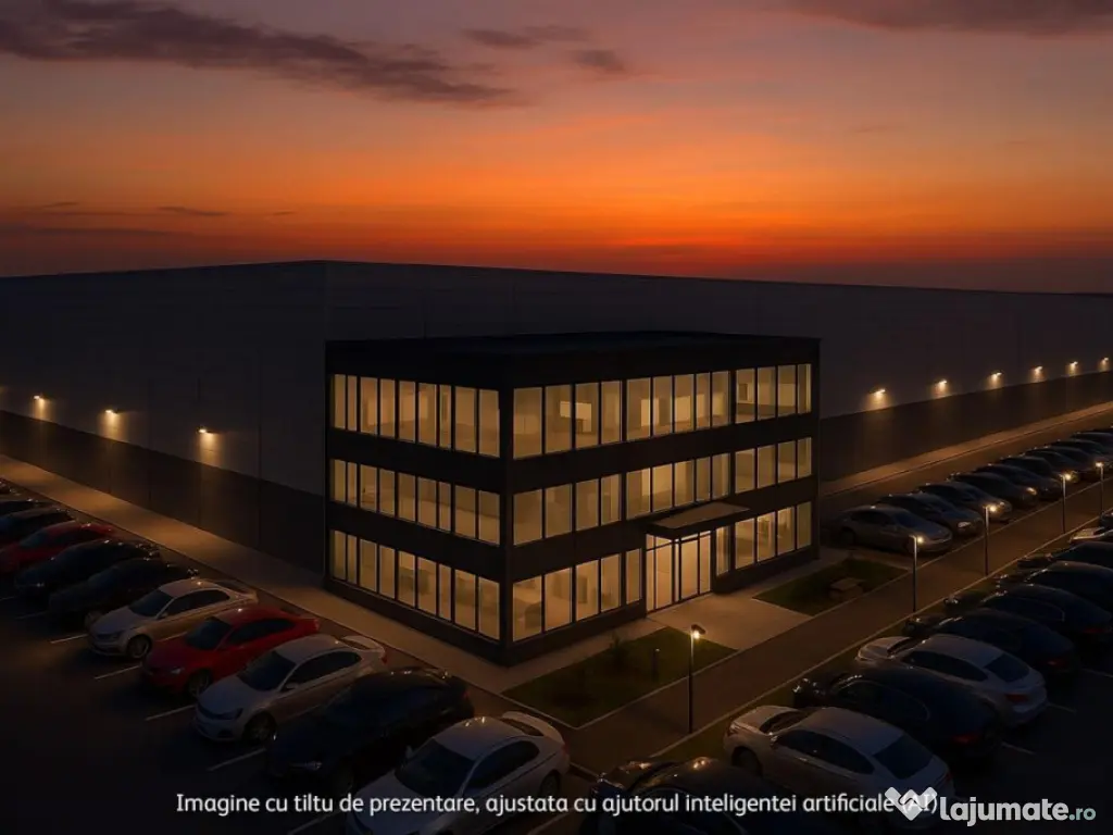 Spatii industriale si birouri 3400 mp in Popesti-Leordeni 