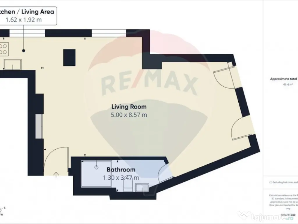 Apartament cu 2 camere de vanzare in zona Calea Victoriei 