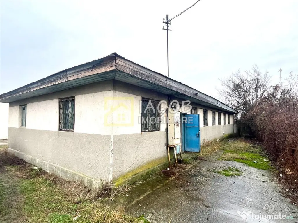 Spatiu productie (fosta moara) cu anexe, Buhoci, Bacau 