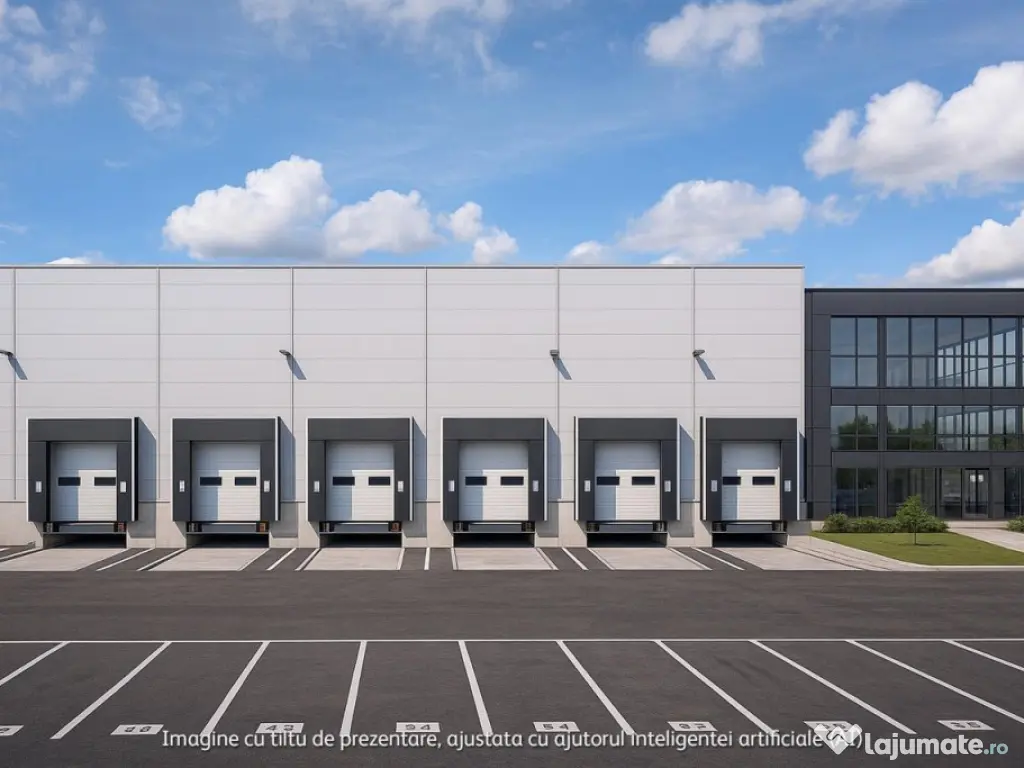 Spatii industriale si birouri 1700 mp in Popesti-Leordeni