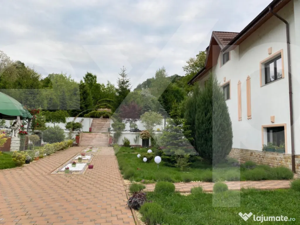 Domeniu de vanzare, Baile Govora(Pausesti-Otasau) cu teren d 