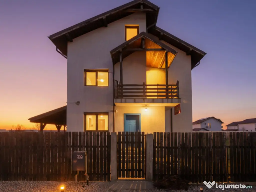 Vila vanzare Sabareni , teren 1876 mp 