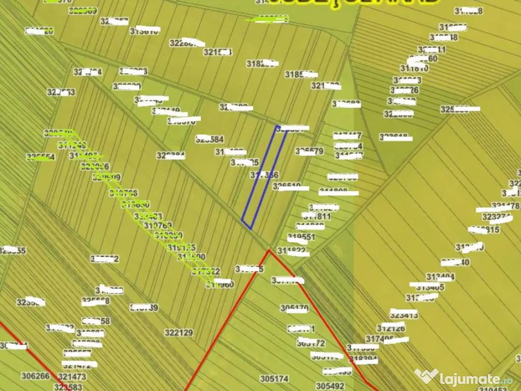 Teren extravilan- Com. Siria, jud. Arad