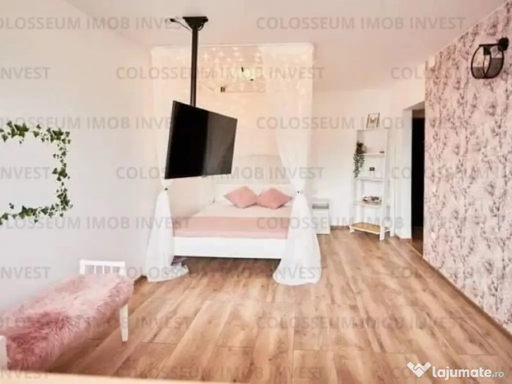 Garsoniera mobilata si utilata - zona Garii.