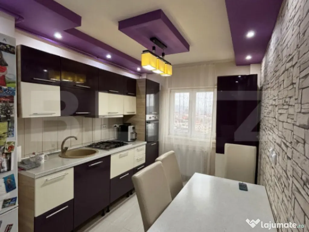 Apartament 2 camere, 50 mp, 2 balcoane, foarte aproape de FS