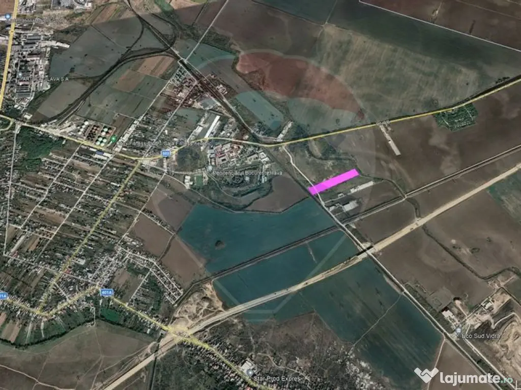 Teren intravilan, 21000 mp, Jilava-DNCB 