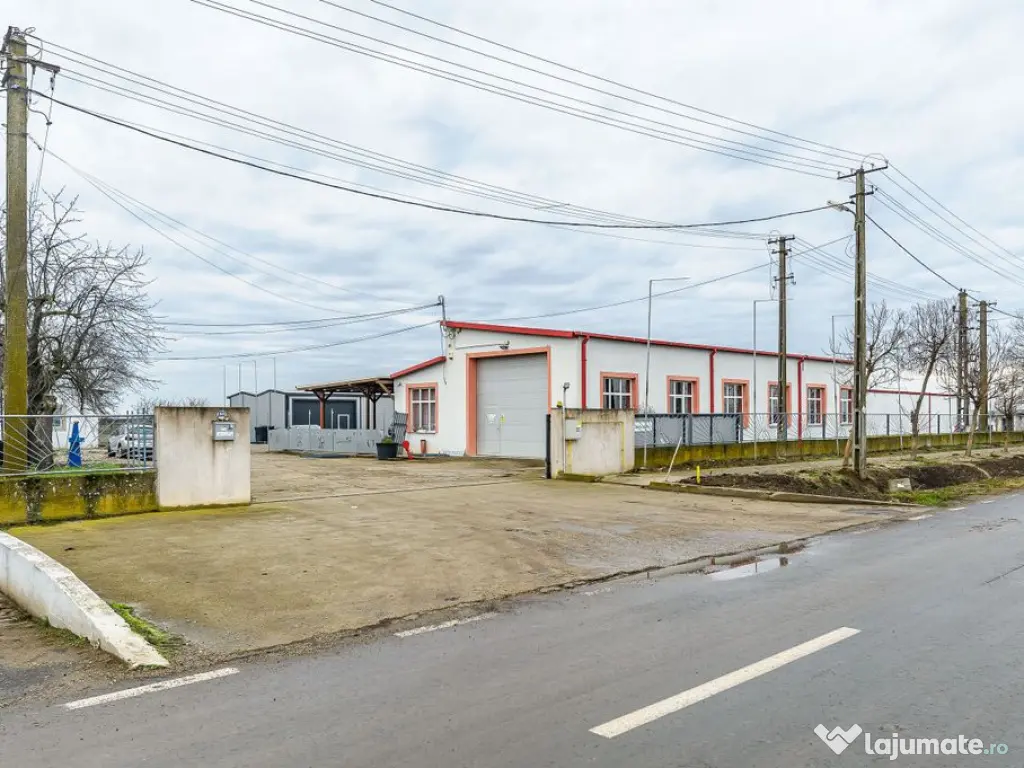 Hale depozitare/producție 2.000 mp si 10.000 mp teren î... 
