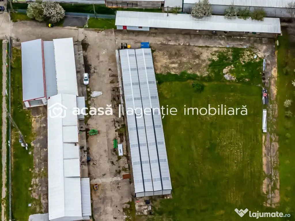 Hale depozitare/producție 2.000 mp si 10.000 mp teren î... 