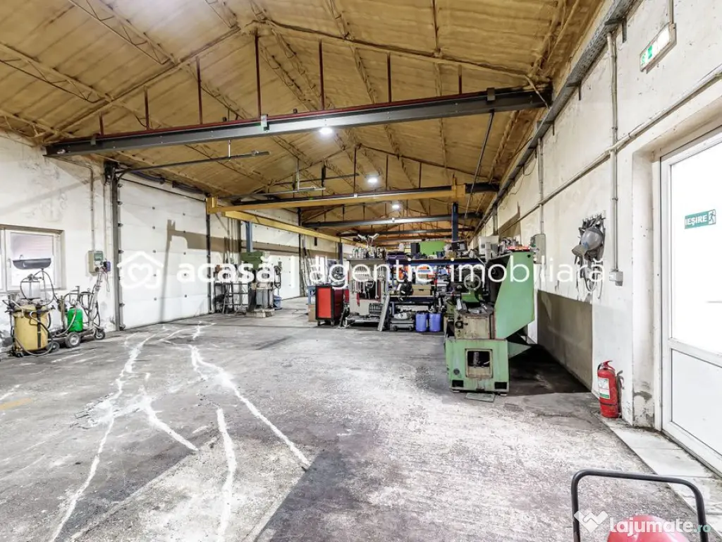 Hale depozitare/producție 2.000 mp si 10.000 mp teren î... 