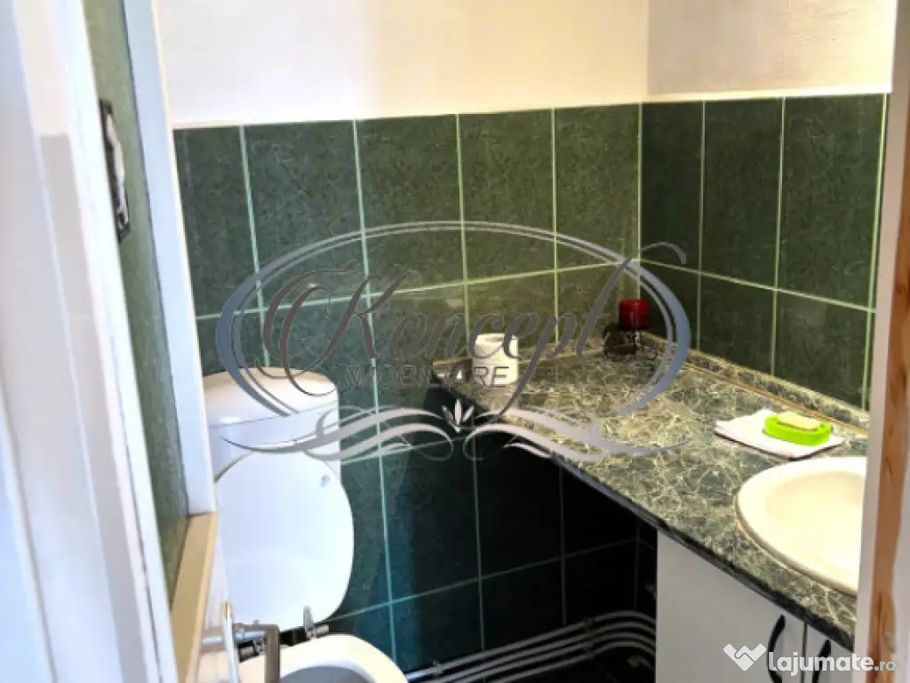 Apartament spatios si luminos cu priveliste spre oras, zona