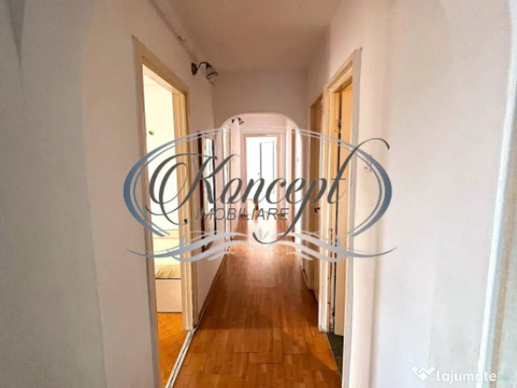 Apartament spatios si luminos cu priveliste spre oras, zona