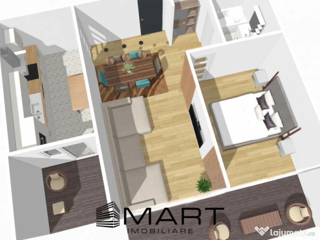 Apartament 2 camere zona Veterani