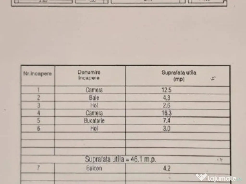 Far , Abator , 2 camere , etaj 2 