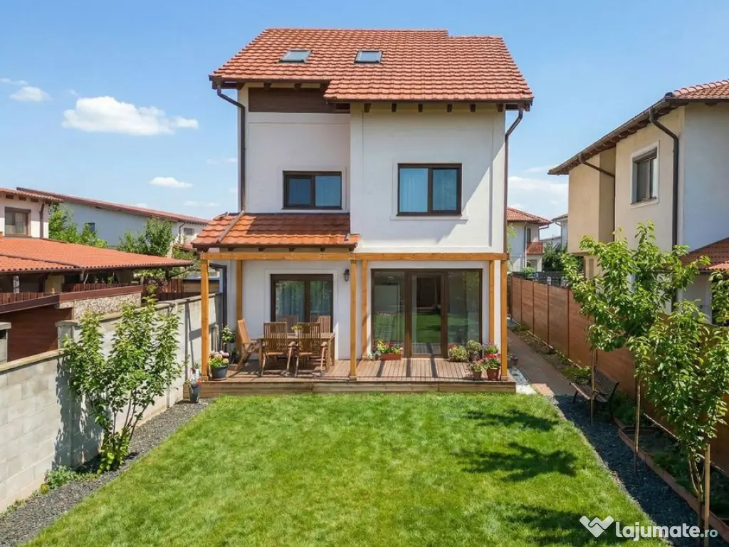 Casa individuala la pret de duplex langa padure | Comisio...