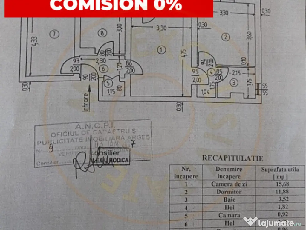 Apartament 3 camere | centru | scoala 10 | expo parc 