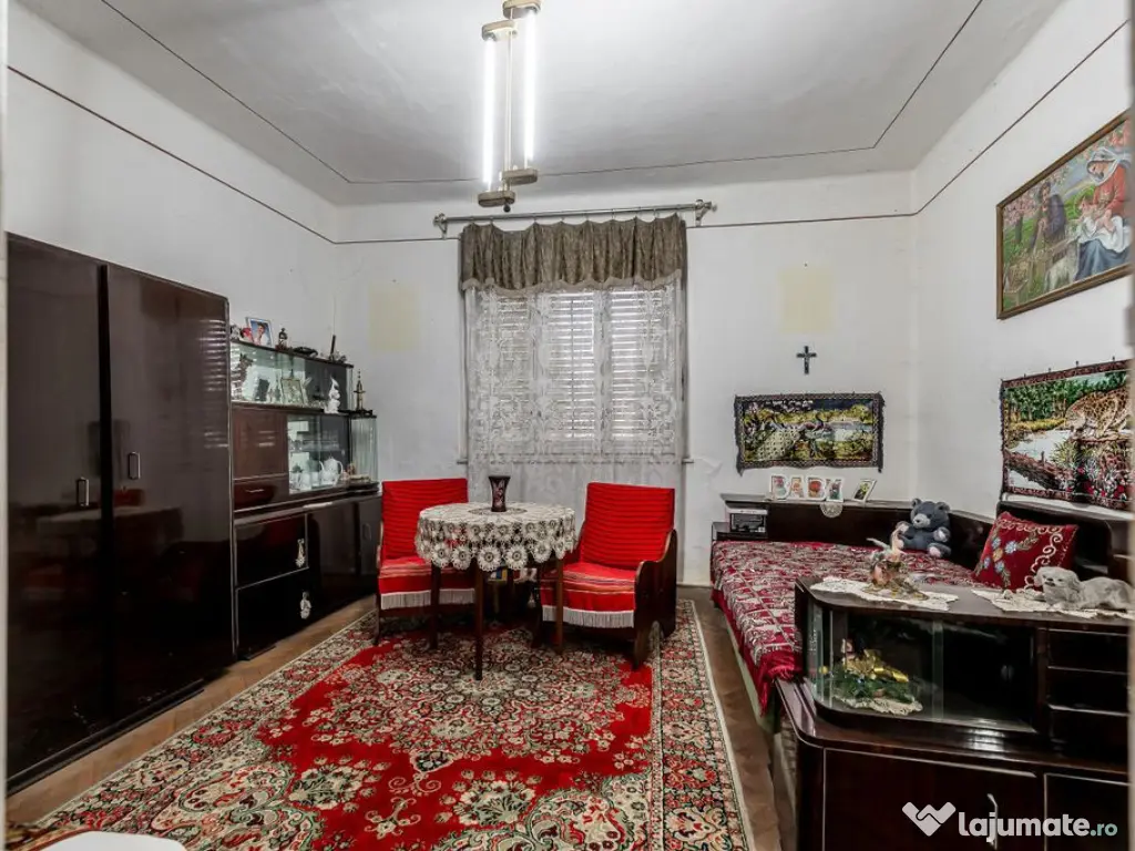 Casă cu livadă + curte 2500 mp în Dorobanți 