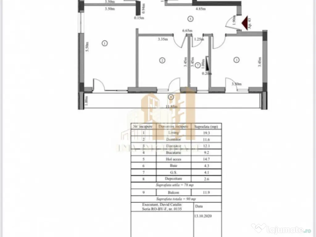 Apartament 3 camere Qualis II Coresi Brasov 