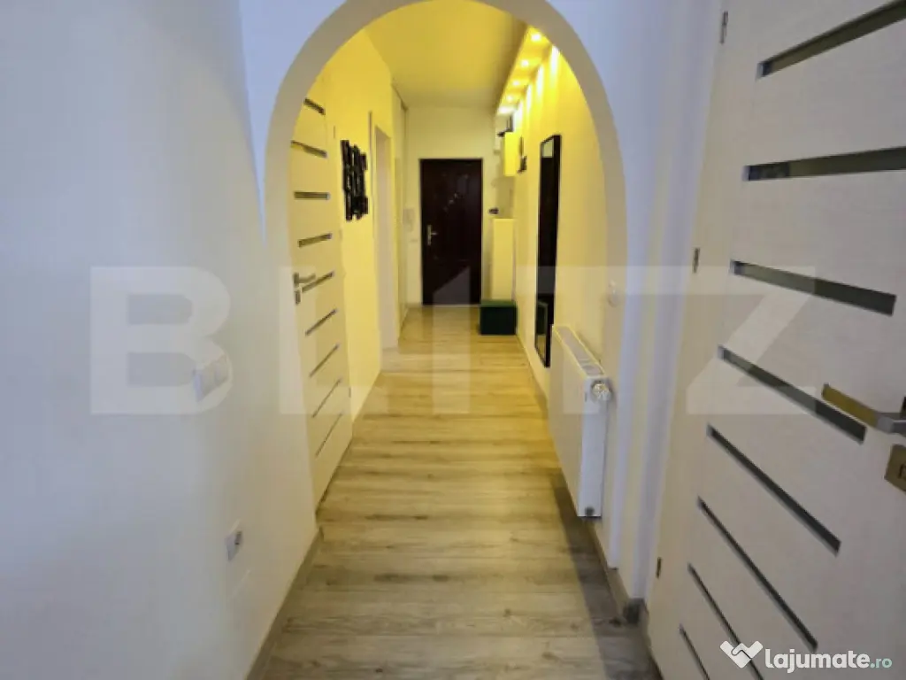 Apartament cu 3 cam, 78 mp, cu 2 bai, 2 balcoane si 2 parcar