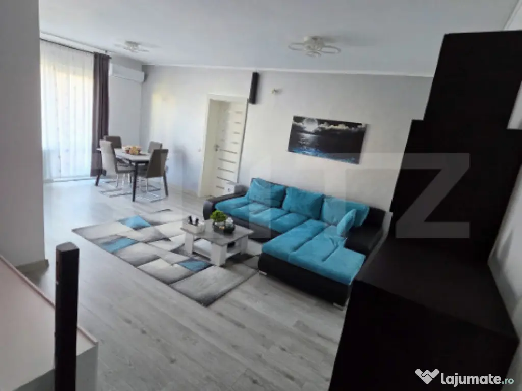 Apartament cu 3 cam, 78 mp, cu 2 bai, 2 balcoane si 2 parcar