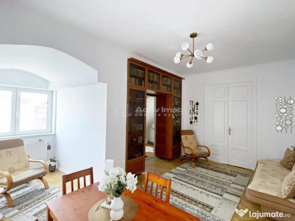 2 Camere, Premium, Amzei, Centrala Proprie, Parcare, 5 min M