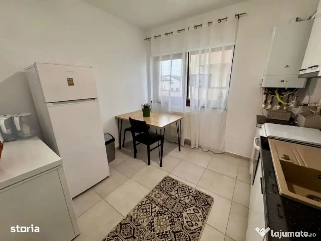 Apartament 2 camere | Etaj 1 | mobilat & utilat | lângă mall Sânpetru 