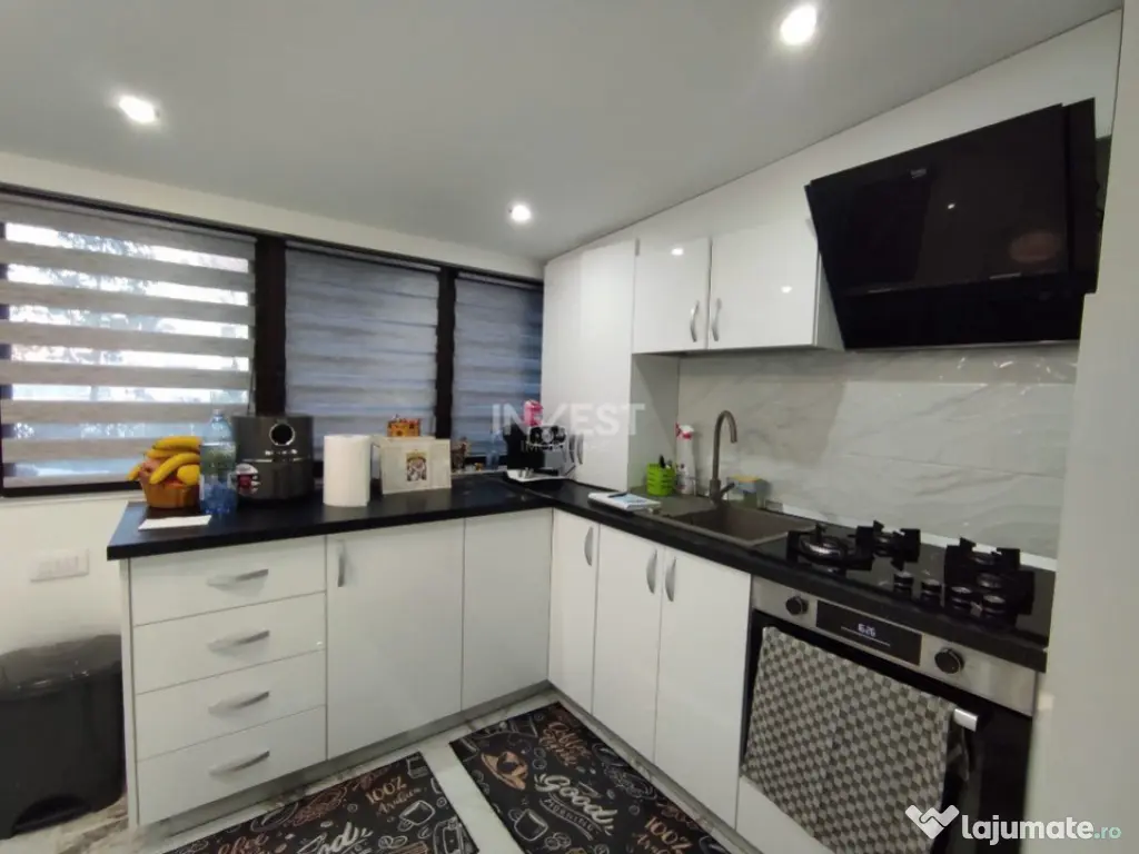 Apartament 3 cam decomandat, renovat,- modern, mobilat Frumo 