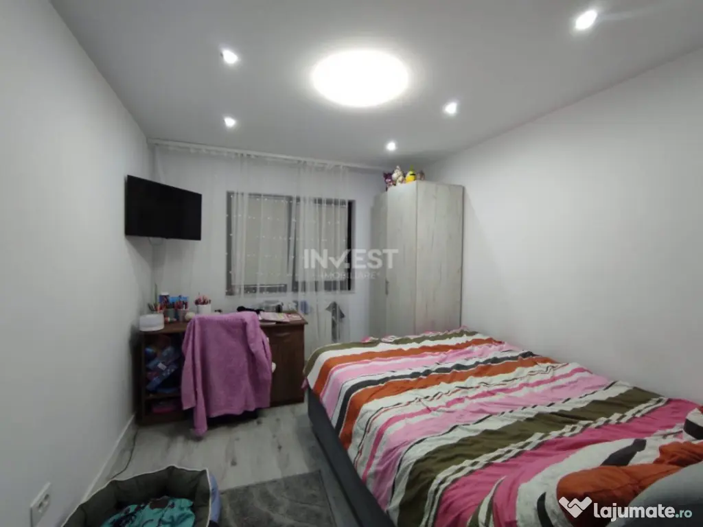Apartament 3 cam decomandat, renovat,- modern, mobilat Frumo 
