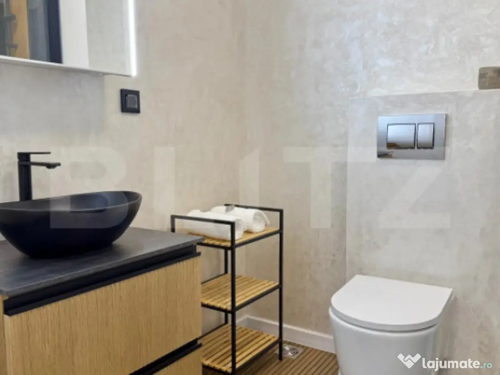 Apartament nou, 58 mp utili, incalzire in pardoseala, lift,