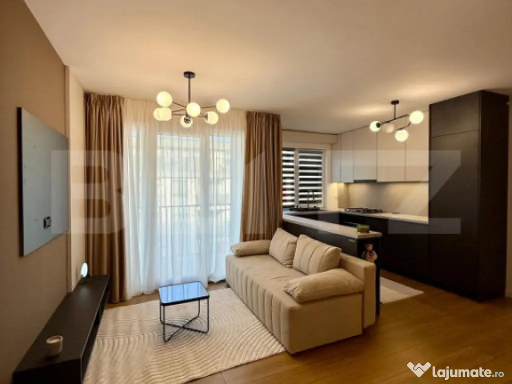 Apartament nou, 58 mp utili, incalzire in pardoseala, lift,