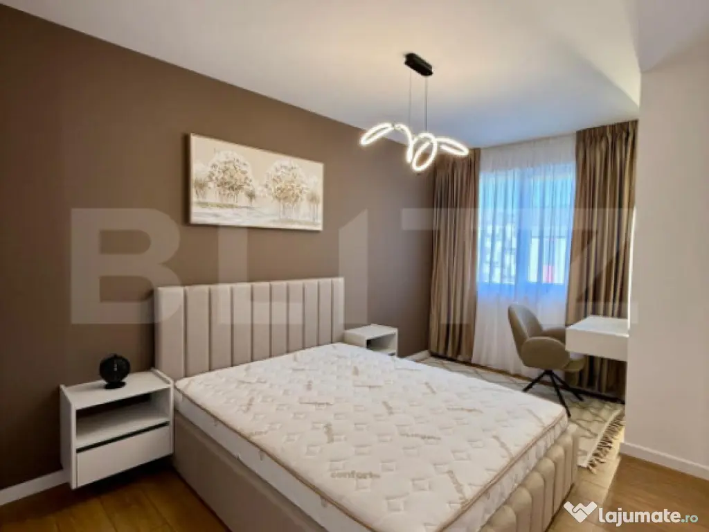 Apartament nou, 58 mp utili, incalzire in pardoseala, lift,