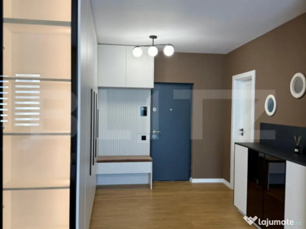 Apartament nou, 58 mp utili, incalzire in pardoseala, lift,