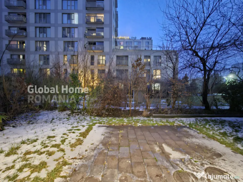 Apart 2 camere 60m2 + Gradina 30m2 | Aviatiei Park - 2 Bai | 