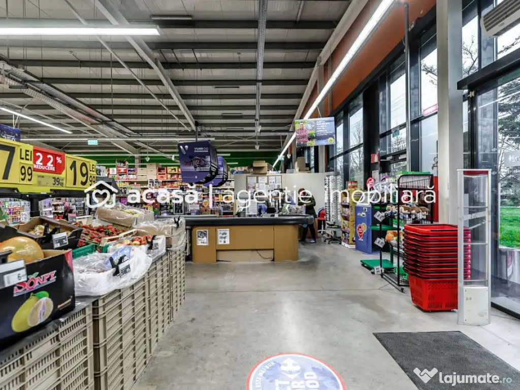 Spatiu comercial de vanzare cu chirias Carrefour Market Arad 