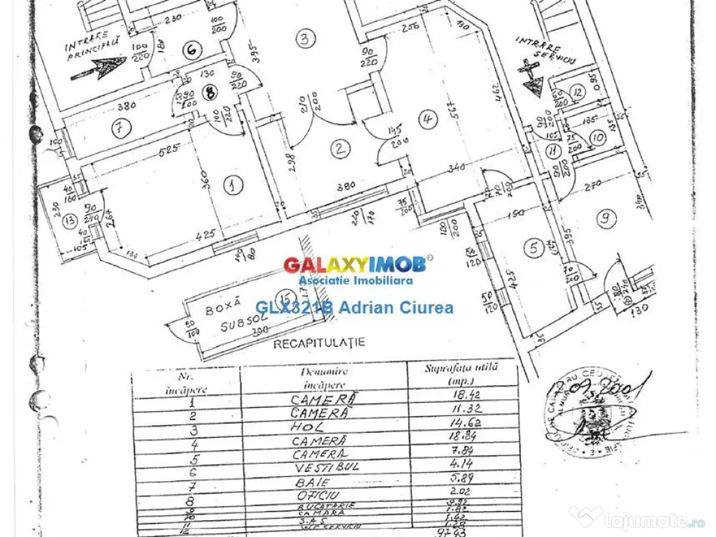 Calea Calarasilor | Matei Basarab | 4 camere | 108mp | Boxa