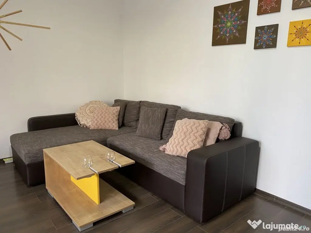 2 camere, Calea Calarasilor, 85 mp, utilat , mobilat, bloc nou. 