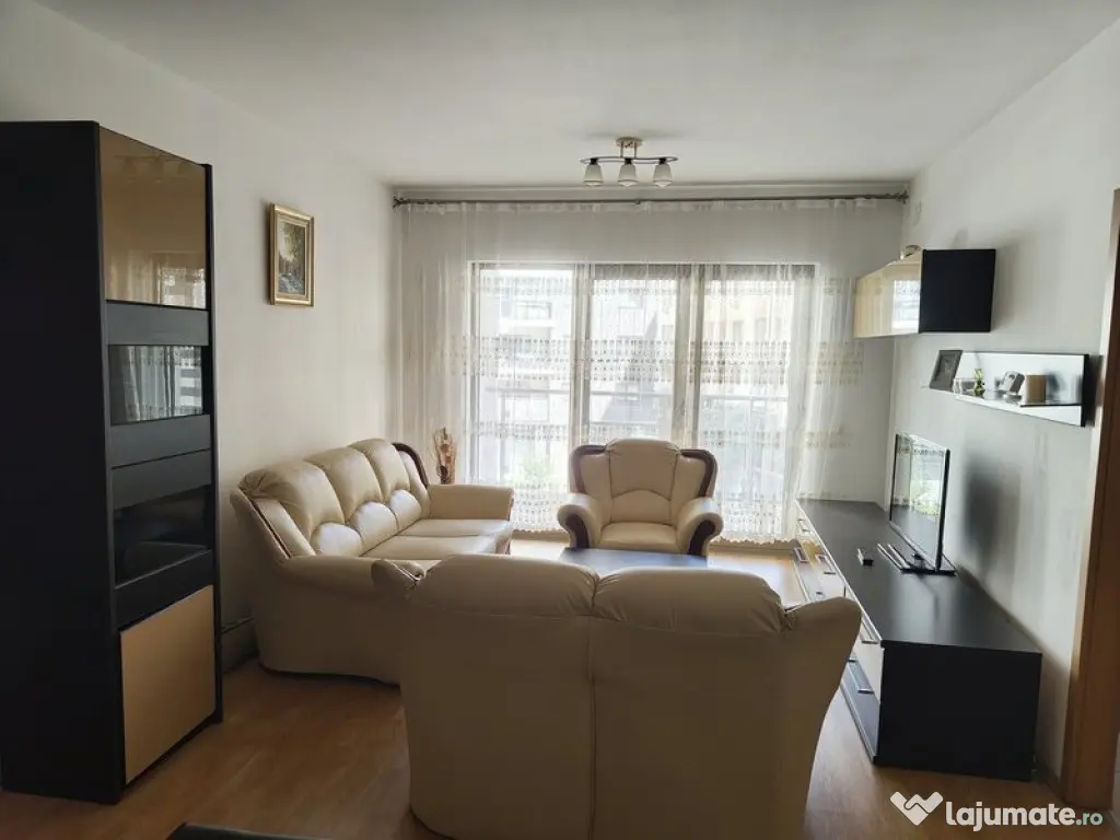 2 camere, Calea Calarasilor, 85 mp, utilat , mobilat, bloc nou. 