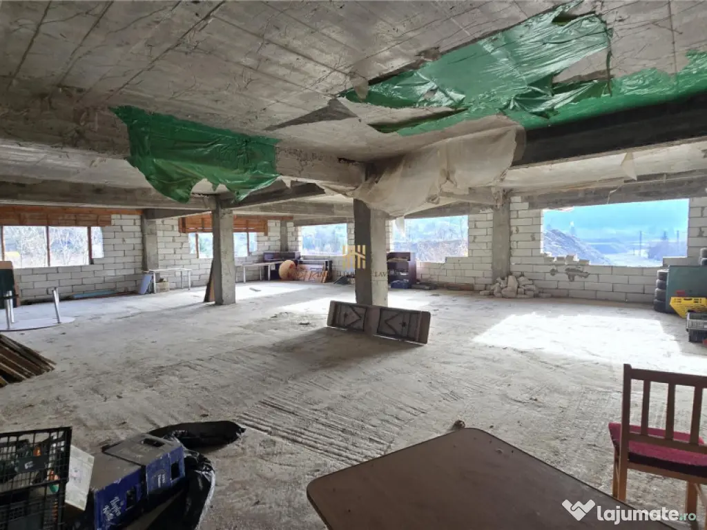 Spatiu Comercial cu terase si Hale de in Frasin Suceava 072 