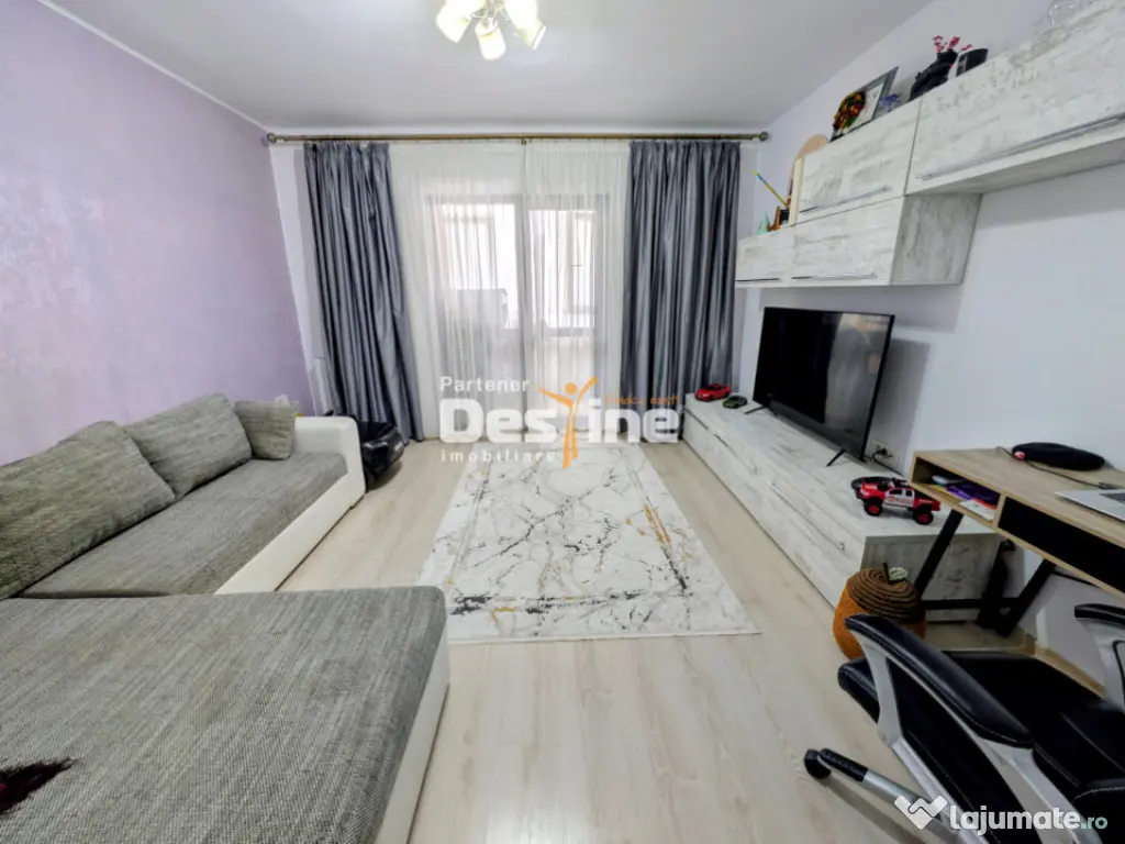 Apartament 2 camere decomandat 59 mp mobilat utilat geam la 