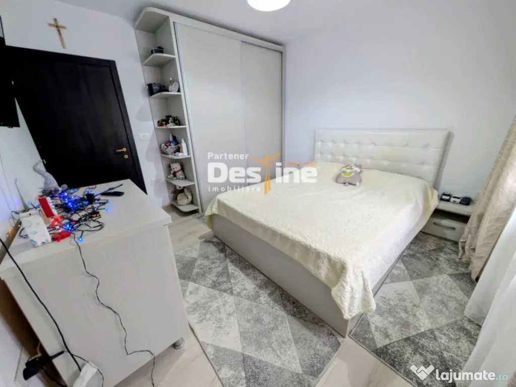 Apartament 2 camere decomandat 59 mp mobilat utilat geam la 