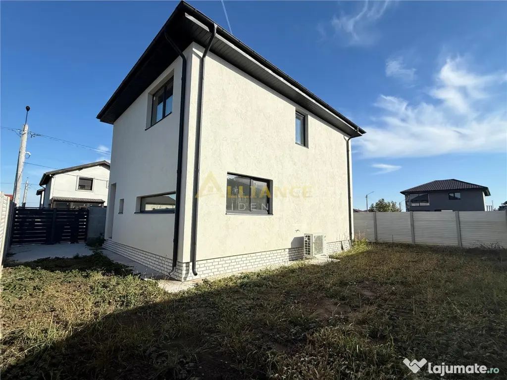 Vila individuala | 4 camere | 2 bai | Pompa de caldura 