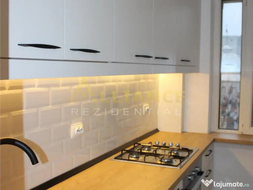 METROU OBOR 7 MIN | 3 camere renovat complet | Centrala prop 