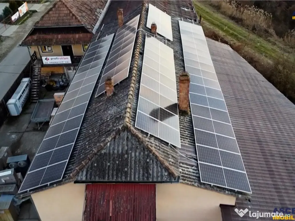 Spatiu de productie 840mp,fotovoltaice, trifazic,birouri,728 