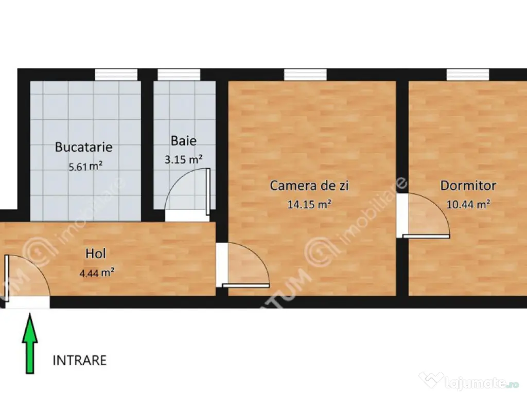 Apartament renovat cu 2 camere la etajul 1 zona Mihai Viteaz